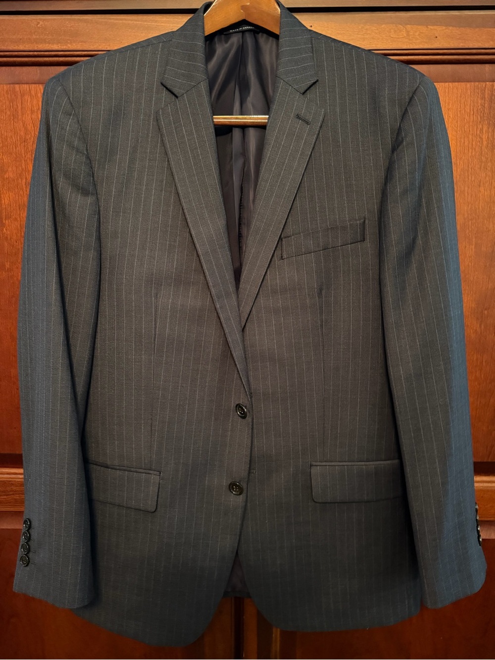 Ralph Lauren pinstripe suit coat